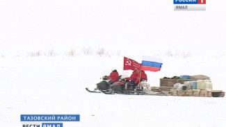 В Тазовском районе до ветеранов-тундровиков доедут на снегоходах, чтобы поздравить с Днем Победы