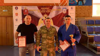Ямальцы стали призерами Чемпионата Уральского округа Росгвардии по дзюдо