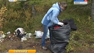 Лес сказал «спасибо». Благодаря Всероссийской экологической акции на Ямале стало чище