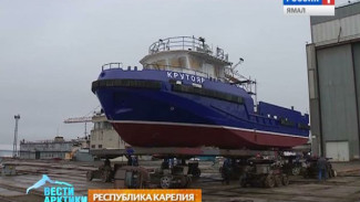 Лоцмейстерский катер «Крутояр» - достойная замена импорту. В Петрозаводске на воду спустили новое судно