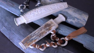 «Ключи от древних ремёсел»: о том, как изготовить нож из бивня мамонта
