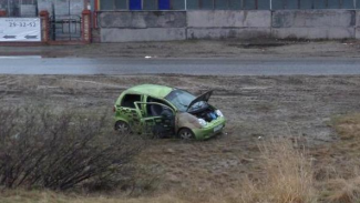 В Новом Уренгое случилось ДТП с автомобилем Daewoo. Есть пострадавший