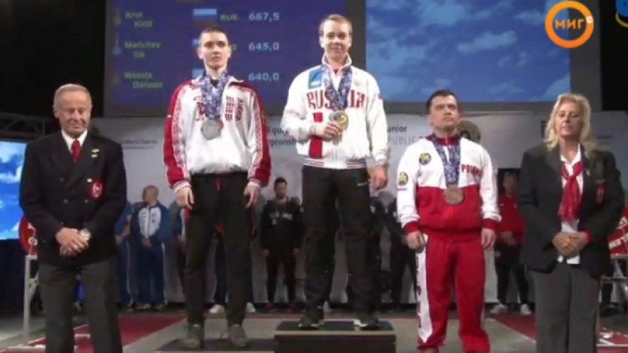 Житель Ноябрьска стал чемпионом Европы по пауэрлифтингу