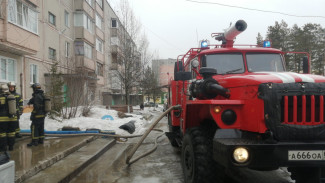 В Ноябрьске произошел пожар в одной из квартир жилой многоэтажки 