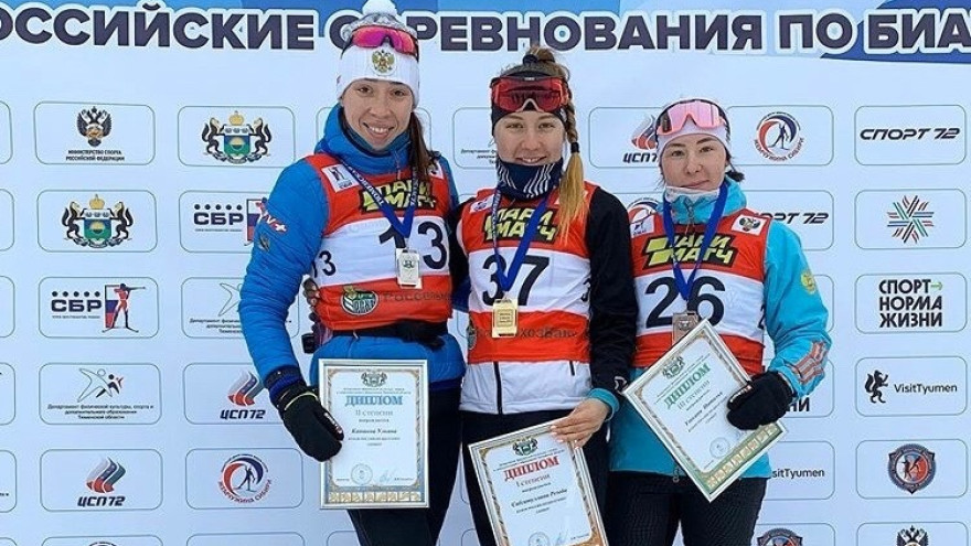 Ямальская спортсменка пришла первой в кубке России по биатлону