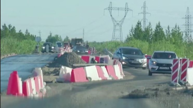 Опережая график: ремонт трассы от границы округа до Губкинского близится к завершению