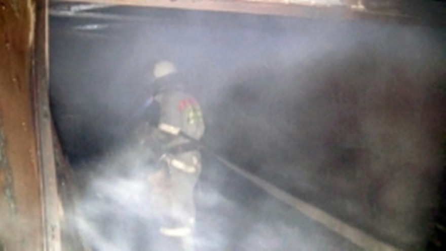Накануне в Лабытнанги горел частично расселенный жилой дом
