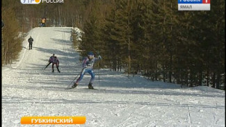 Окружное первенство по лыжным гонкам стартовало в Губкинском