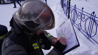 «Пострадавшие спасены, пожар потушен»: В Ямальском многопрофильном колледже прошли оперативно-штабные учения
