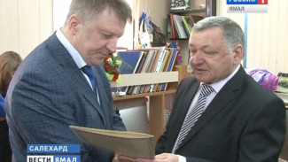 В преддверии юбилея окружных СМИ «Вести Ямал» принимали поздравления