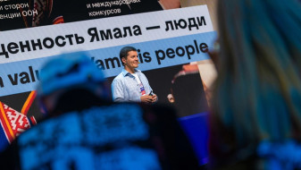 Дмитрий Артюхов представил Ямал на марафоне «Знание. Первые» в Екатеринбурге