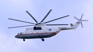 Ми-26 совершил аварийную посадку в аэропорту Нового Уренгоя
