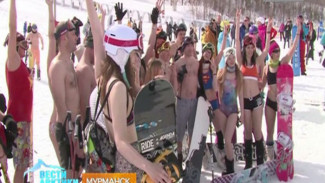 В Мурманске не смогли проститься с зимними забавами, несмотря на лето