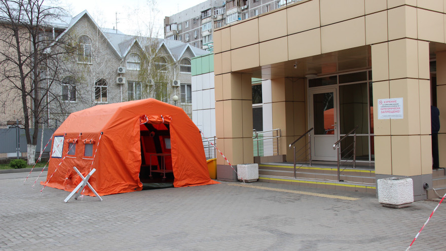 В Новом Уренгое на территории больничного комплекса появится палатка для ожидания приема врача