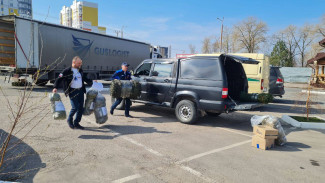 Из Нового Уренгоя на передовую отправили 16 машин