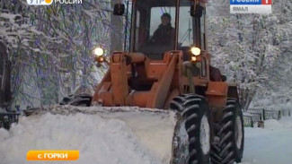 На Шурышкарский район вновь обрушились снежные осадки
