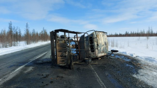 После удара авто загорелось: на Ямале произошло смертельное ДТП (ВИДЕО)