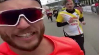 Губкинский спортсмен пробежал московский марафон - главный забег России