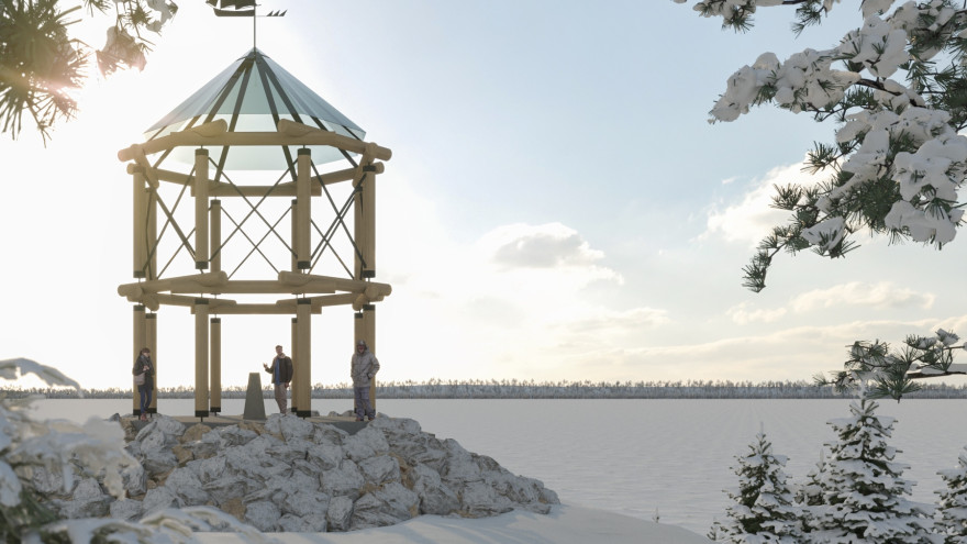 В Салехарде появится новый памятник - маяк 18 века: горожанам предлагают выбрать для него место