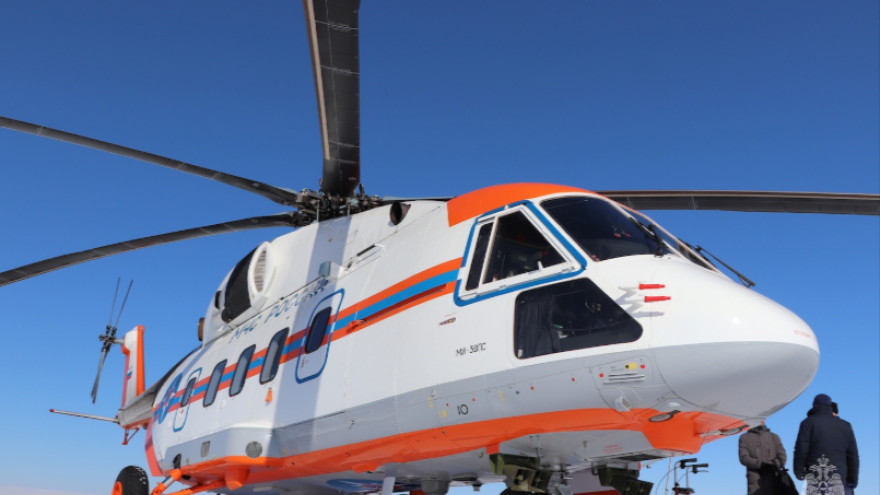 Новые вертолёты с дальностью полета до 1500 км заступили на дежурство в Арктике