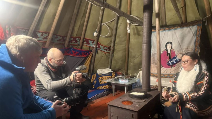Специалисты «Семейного дома» рассказали о культуре ненцев на телеканале «Культура»