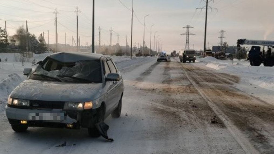 В Муравленко пьяного пешехода снес автомобиль