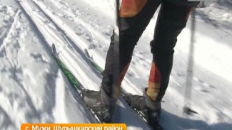 Мужевские лыжники столкнулись с проблемой разбитой лыжни