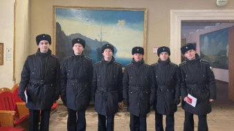 В Санкт-Петербурге ямальские призывники присягнули на верность Отечеству