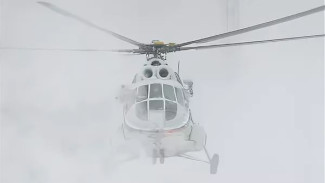 В Новом Уренгое из-за метели задержали вертолетный рейс 