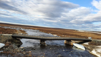Ямальская прокуратура начала проверку из-за обрушения моста на трассе Обская - Бованенково
