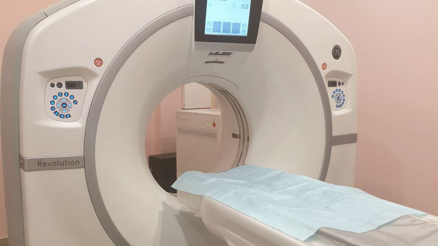 В горбольнице Губкинского установили новый томограф