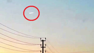 Салехардец снял на камеру неопознанный летающий объект