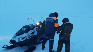 В Тазовском районе спасатели выручили из беды застрявшего в тундре ямальца
