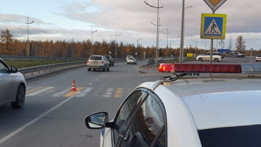 В Новом Уренгое ребенка сбили на пешеходном переходе