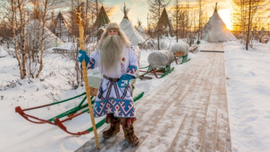 Популярных фольклорных персонажей Ямала нанесли на сказочную карту России