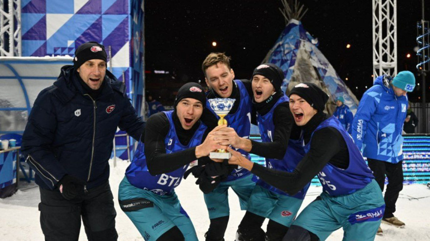Ямальские волейболисты одержали победу над командой «Динамо-Татарстан»