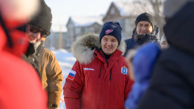 Дмитрий Артюхов проверил строительство жилья и соцобъектов в Лабытнанги и Харпе