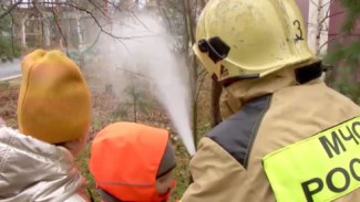 Побывали в роли спасателей: для юных надымчан прошла выставка пожарной техники