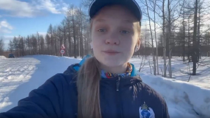 Школьница из Лабытнанги запустила всероссийский марафон-челлендж #БЕГстихИя