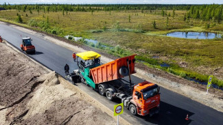На Ямале подходит к концу сезон активных дорожных работ