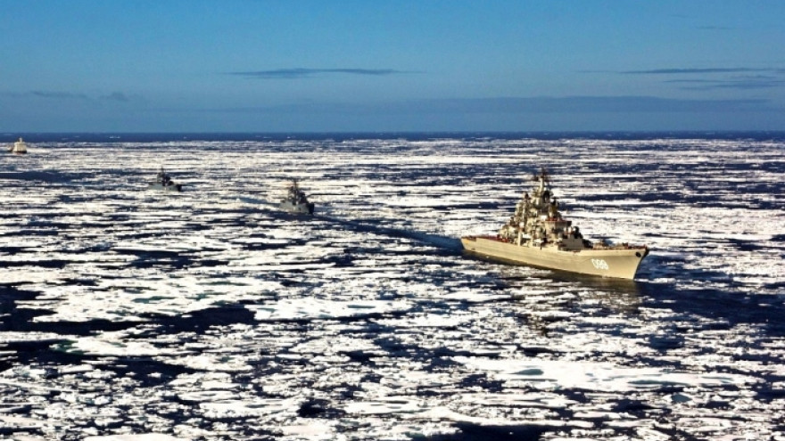 Боевая группировка Северного флота направляется в Арктику