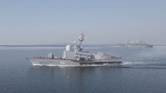 В Приморском крае военные корабли отработали реальные пуски боевых ракет 