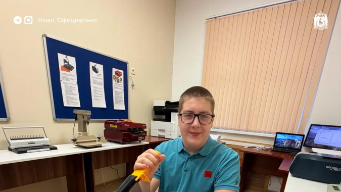 В Салехарде начала работу инклюзивная типография