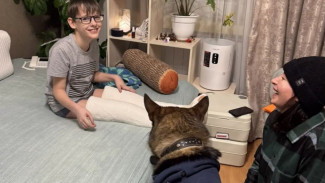 Пес Бандит и команда волшебников подарили праздник маленьким новоуренгойцам