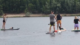 На Ямале становится популярным сапсёрфинг