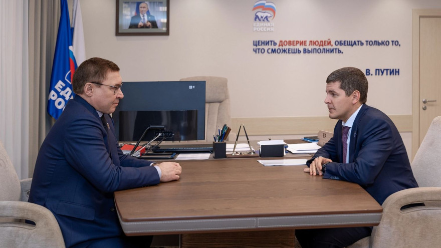 Якушев и Артюхов обсудили стратегию «Единой России» на Ямале