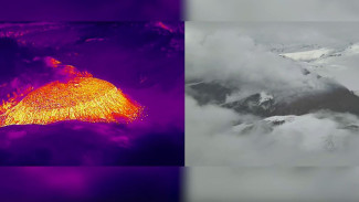 На Камчатке ученые продолжают наблюдения за вулканом Шивелуч