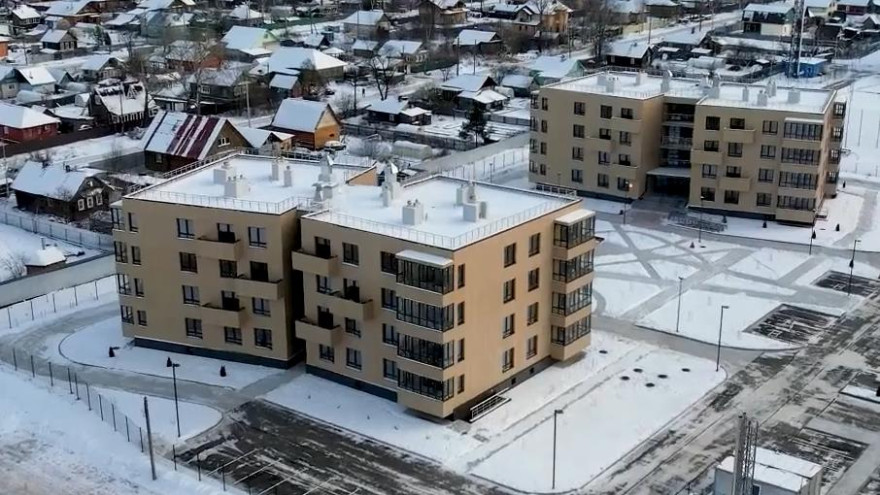 В России построили первые многоэтажные жилые дома из дерева