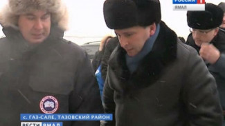 Дмитрий Кобылкин лично осмотрел новую котельную в Газ-Сале