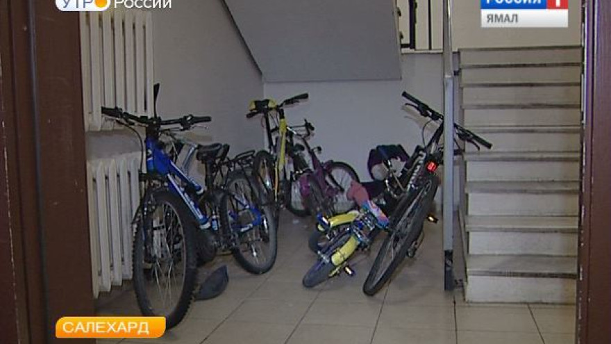 В Салехарде зарегистрировано около 30 случаев краж велосипедов, колясок и снегокатов